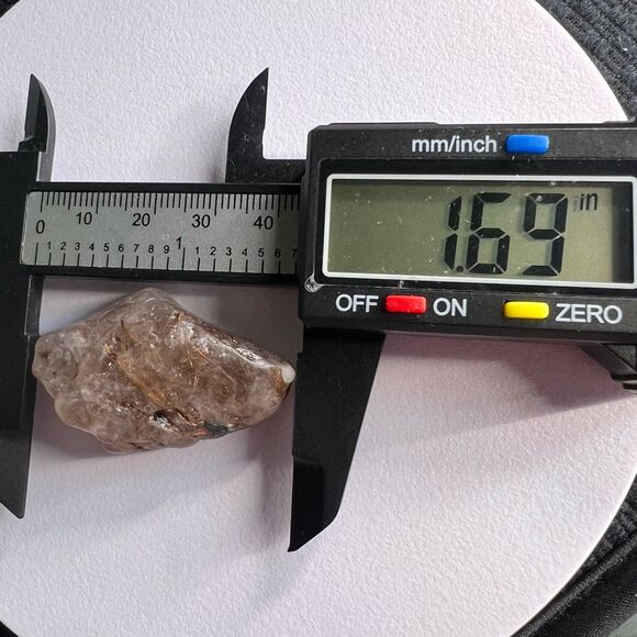 Golden Rutilated Quartz Crystal Freeform (#13) - Picture 10 of 11